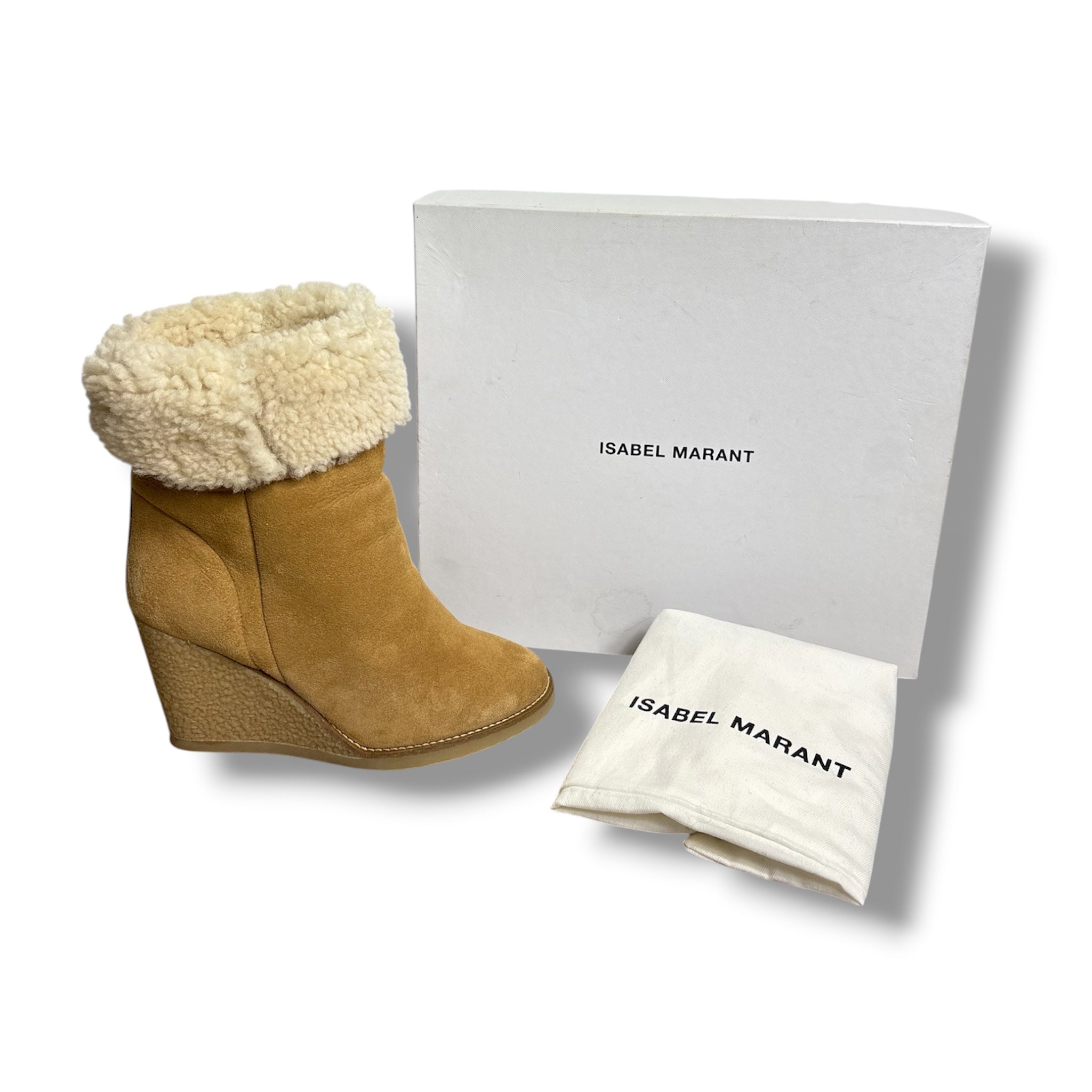 Isabel Marant Totam Wedge Boot - Size 38 - Very Good Condition