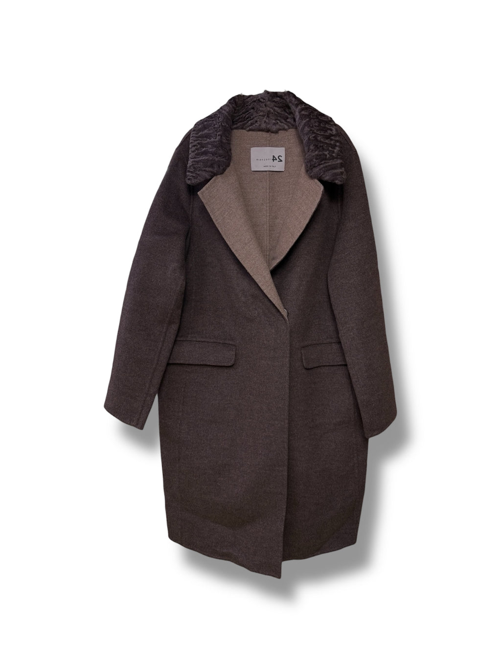 Manzoni 24 Double Faced Coat - Size IT42 - Excellent Condition