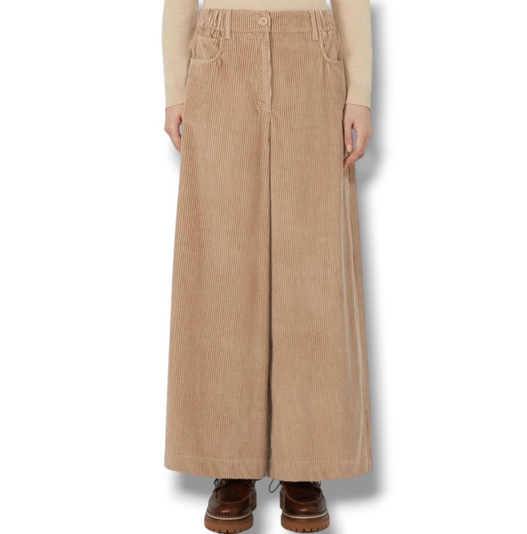 Weekend MaxMara Wide Velvet Corduroy Trousers - Size XS - Never Worn
