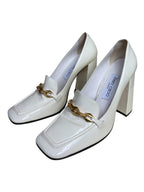 Jimmy Choo Patent Loafer Pumps - Size 41 - Excellent Condition