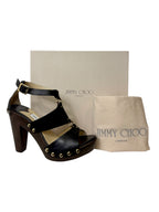 Jimmy Choo Platform Sandals - Size 39.5 - Excellent Condition