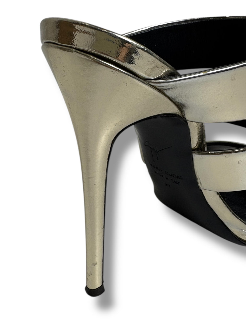 Giuseppe Zanotti Andrea Three Strap Sandal - Size 37 - Excellent Condition