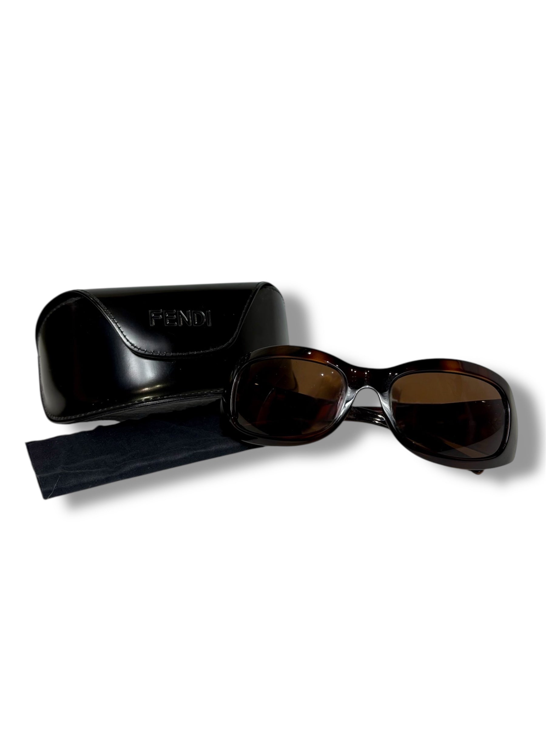 Vintage Fendi FF Motif Sunglasses - Very Good Condition