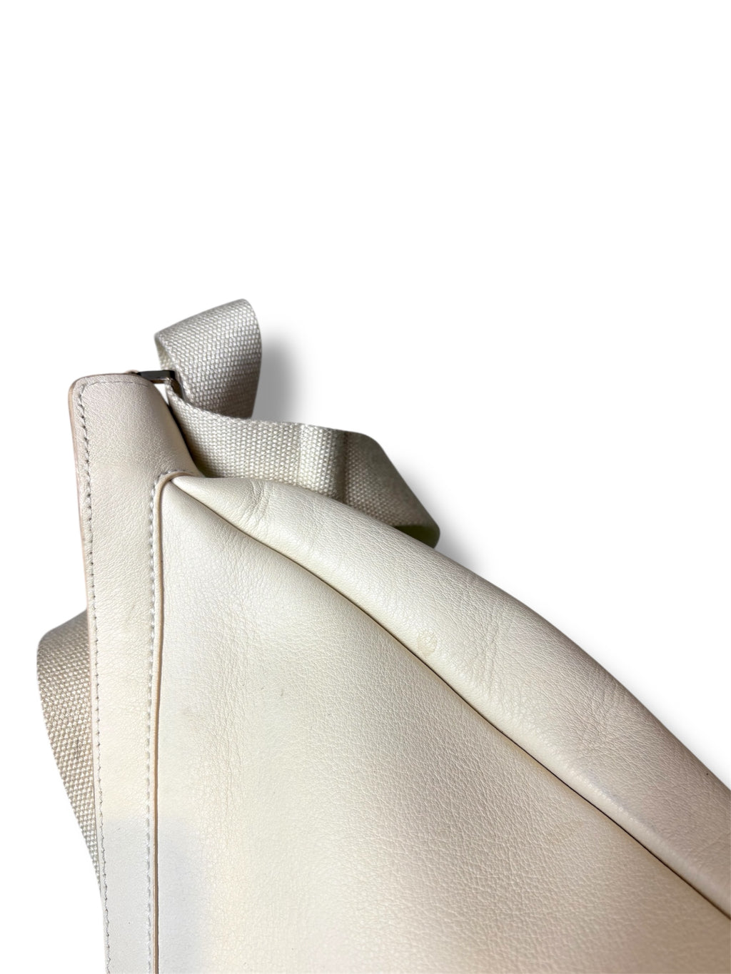 The Row Slouchy Banana Textured Leather Shoulder Bag - Very Good Condition