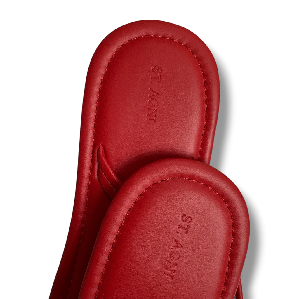 St. Agni Rosso Flip Flops - Size 41 - Excellent Condition
