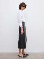 2026 House of Dagmar Midi Skirt - Size 36 - Brand New With Tags