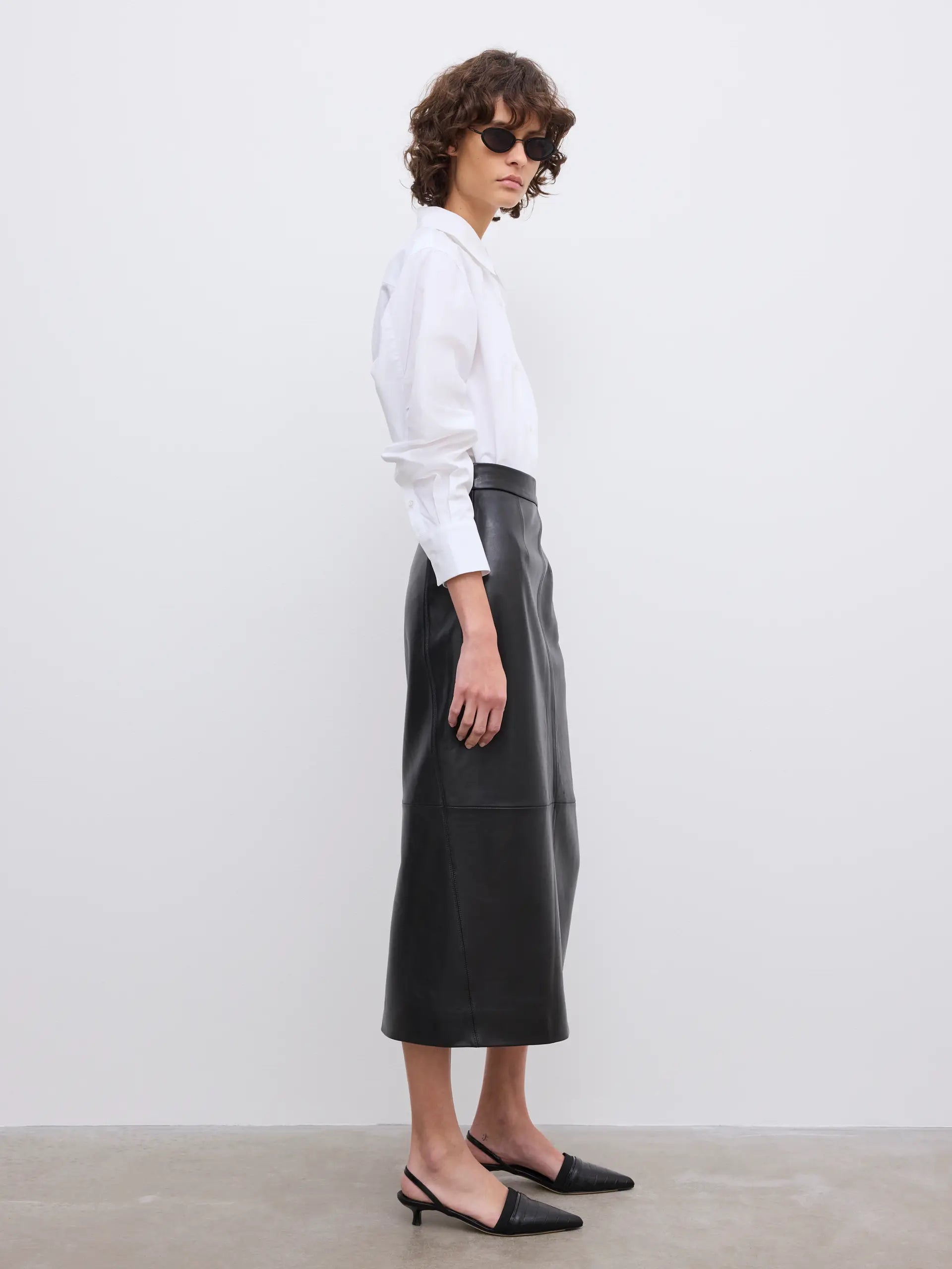 2026 House of Dagmar Midi Skirt - Size 36 - Brand New With Tags