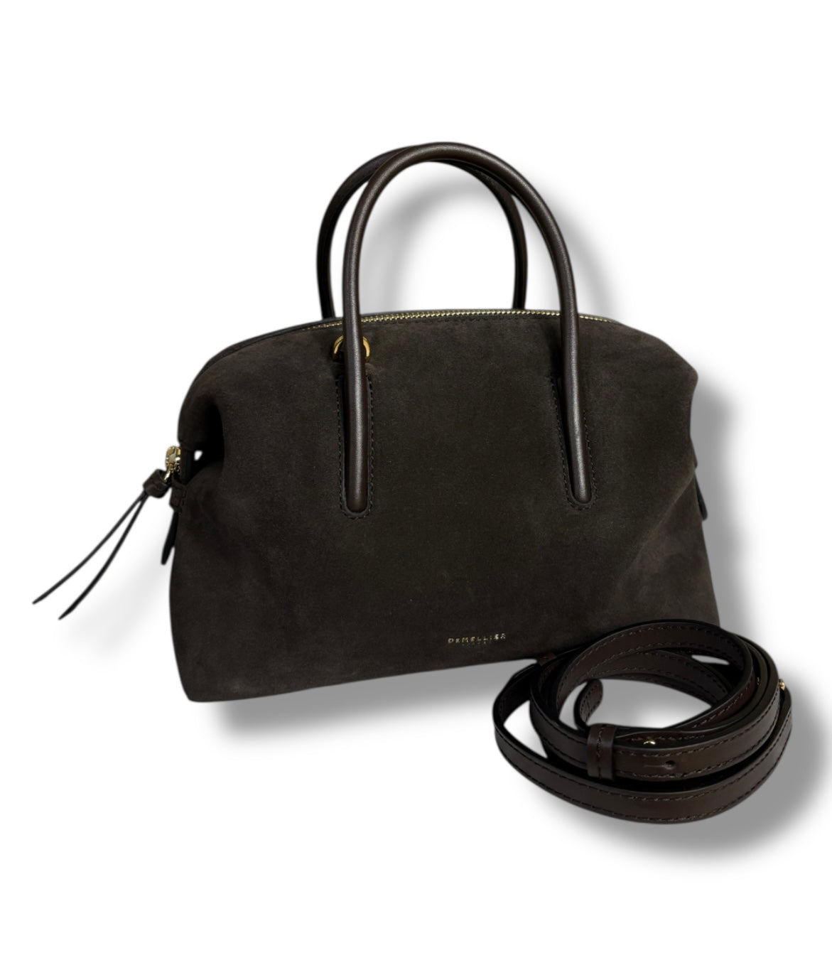 DeMellier Small Stockholm Suede Handbag
