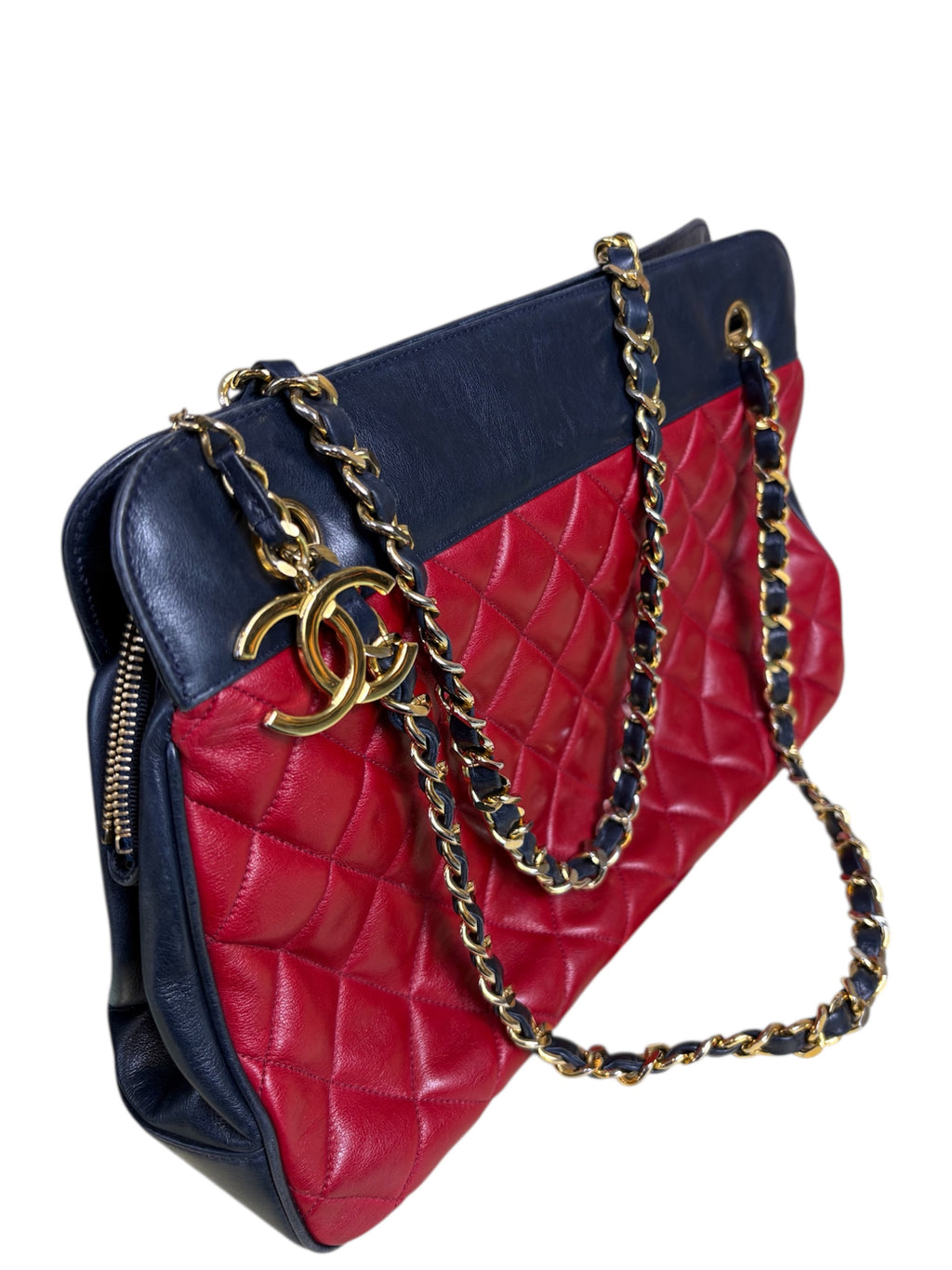1989 Vintage Chanel Quilted Handbag - Excellent Condition