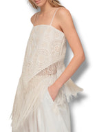 2026 Sea NY Rafina Fringe Top - Size XS - Brand New With Tags