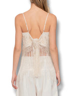 2026 Sea NY Rafina Fringe Top - Size XS - Brand New With Tags