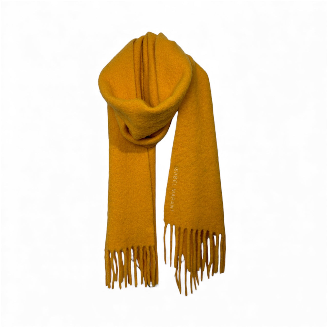 Isabel Marant Fringed Alpaca Scarf