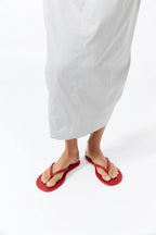 St. Agni Rosso Flip Flops - Size 41 - Excellent Condition