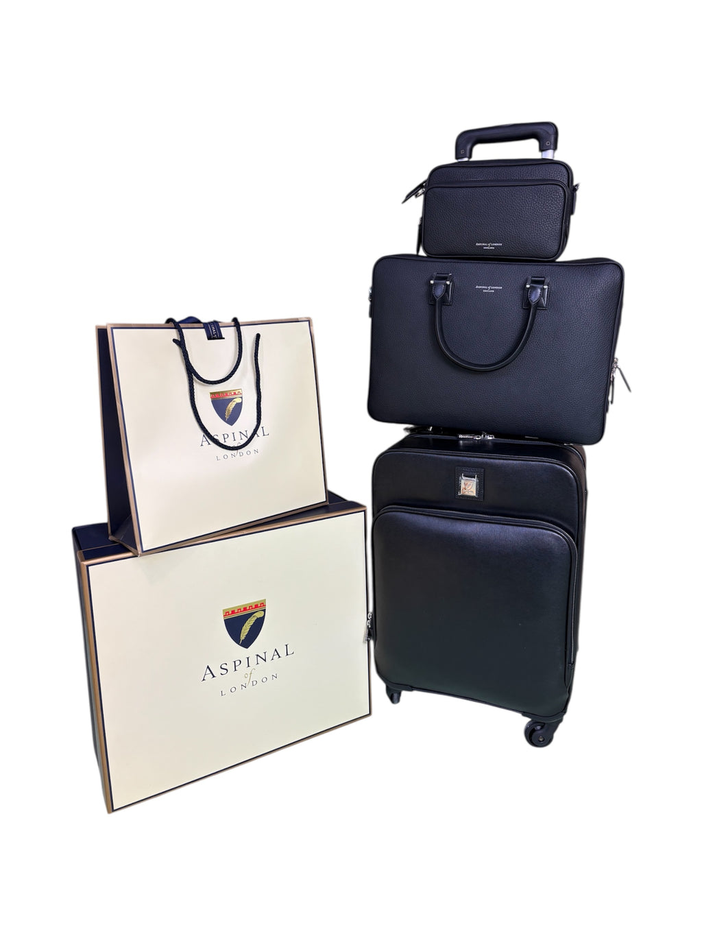 Aspinal of London Three Piece Flight Collection - Brand New With Tags