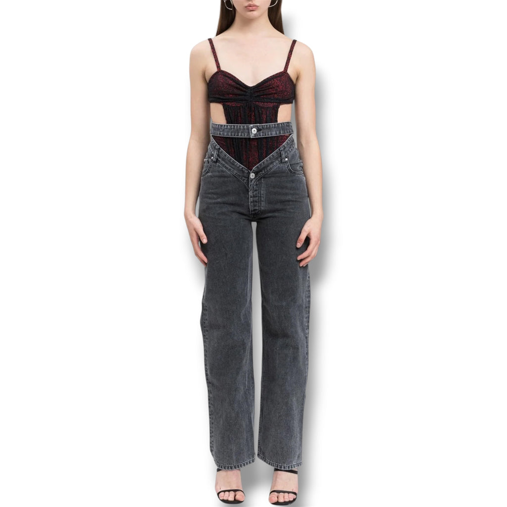 Y/Project Cut Out Bodysuit - Size 10 - Brand New With Tags