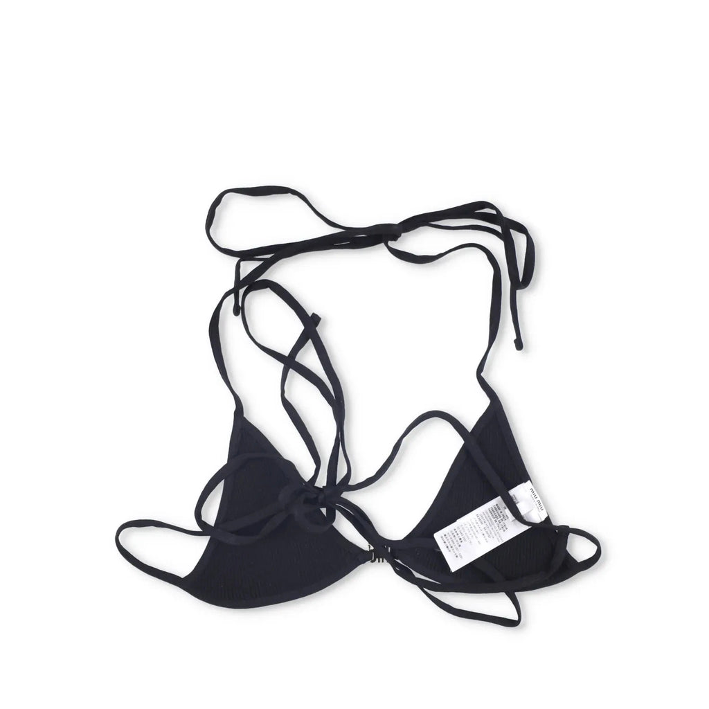 Miu Miu Ribbed Bralette - Size XS - Brand New With Tags