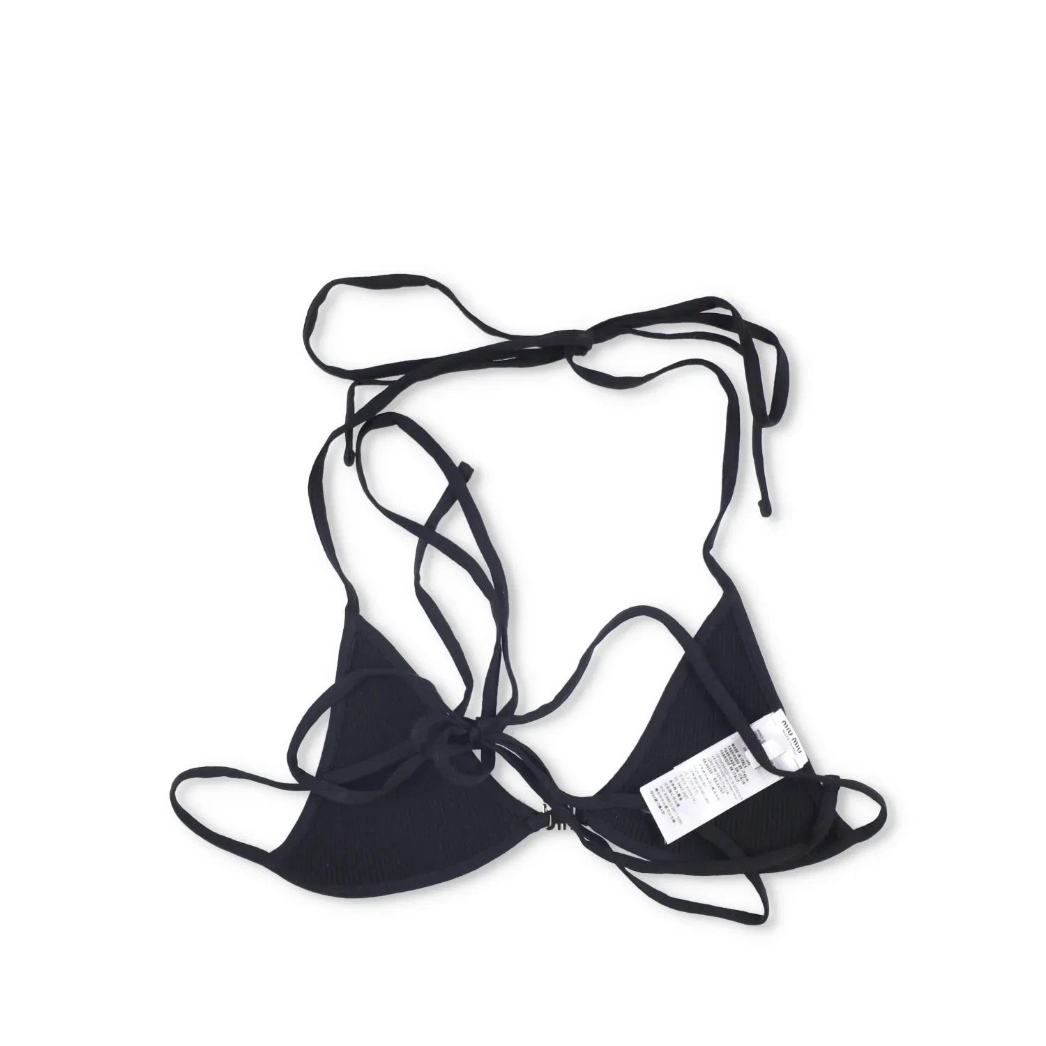 Miu Miu Ribbed Bralette - Size XS - Brand New With Tags