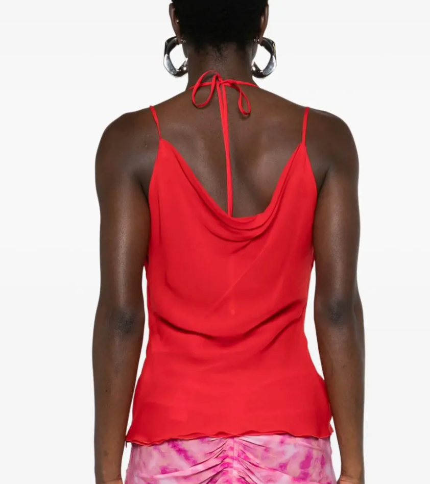 2022 Blumarine Butterfly Layered Top - Size 10 - Brand New With Tags