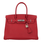 Hermès Birkin 30 in Veau Togo Rouge Vif